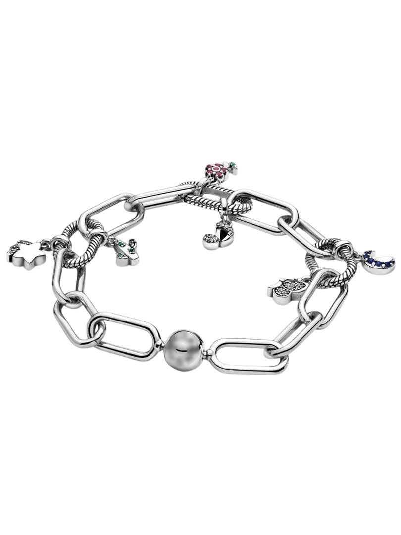 Brățară cu verigi și închizătoare sferică