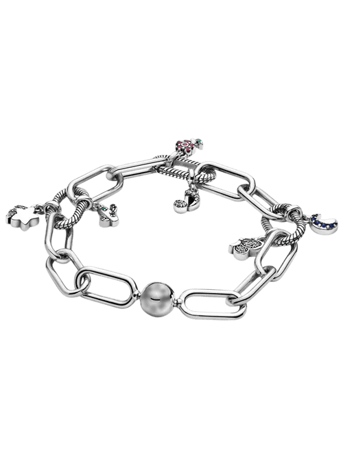 Brățară cu verigi și închizătoare sferică