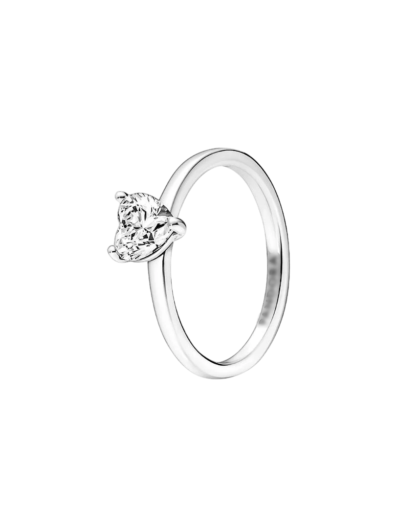 Inel Inimă de Cristal