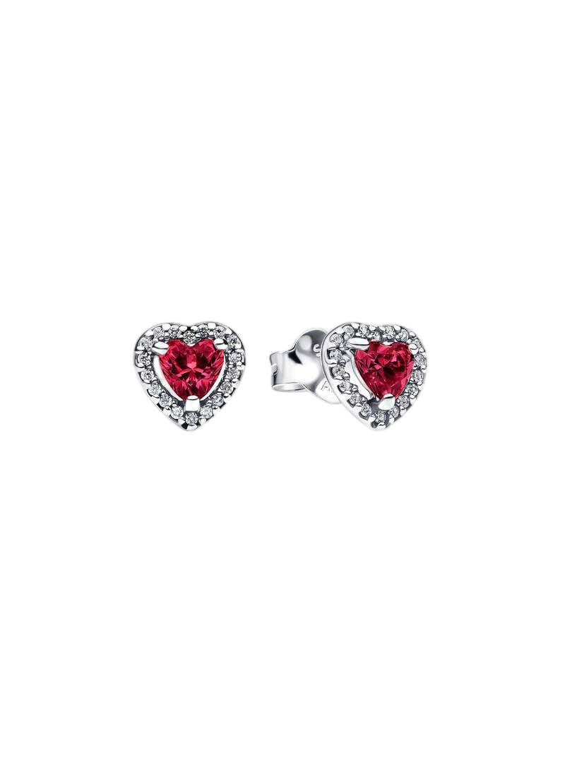 Cercei Inimă de Rubin